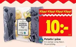 ICA Supermarket Potatis i påse erbjuda