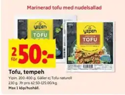 ICA Supermarket Tofu, Tempeh erbjuda