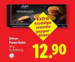 Lidl Deluxe Pepparkakor erbjuda
