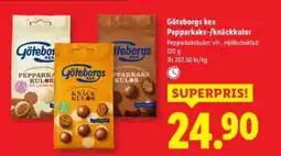 Lidl Göteborgs kex Pepparkaks-/knäckkulor erbjuda