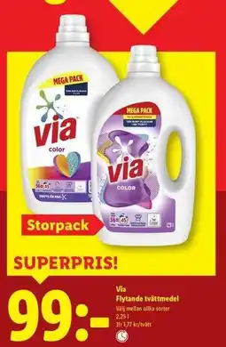 Lidl Via erbjuda
