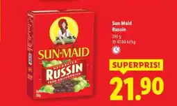 Lidl Sun Maid Russin erbjuda