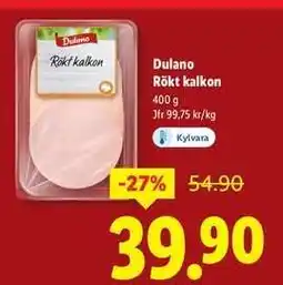 Lidl DULANO Rökt kalkon erbjuda