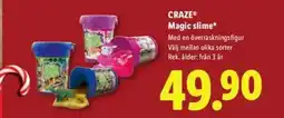 Lidl Craze magic slime erbjuda
