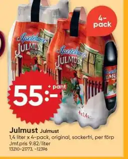 DollarStore Julmust erbjuda
