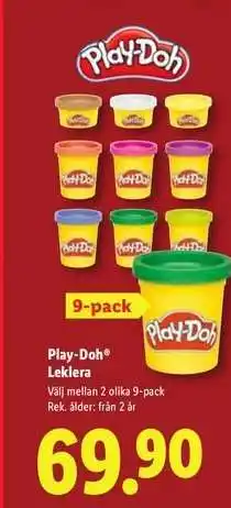 Lidl Play-Doh Leklera erbjuda