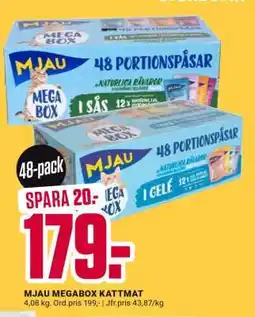 ÖoB MJAU MEGABOX KATTMAT erbjuda