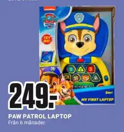 ÖoB PAW PATROL LAPTOP erbjuda