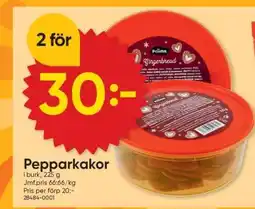 DollarStore Pepparkakor erbjuda
