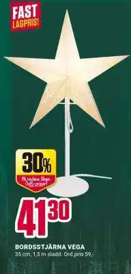 ÖoB BORDSSTJÄRNA VEGA erbjuda