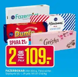 ÖoB FAZERBOXAR erbjuda