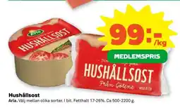 Stora Coop Hushållsost erbjuda