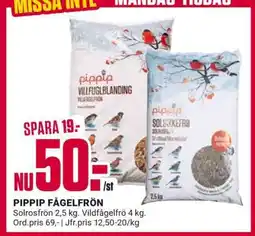 ÖoB PIPPIP FÅGELFRÖN erbjuda