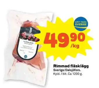 Stora Coop Rimmad fläsklägg erbjuda