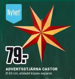 ÖoB ADVENTSSTJÄRNA CASTOR erbjuda