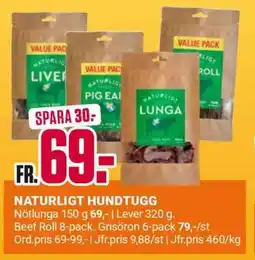ÖoB NATURLIGT HUNDTUGG erbjuda