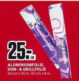 ÖoB ALUMINIUMFOLIE, UGN- & GRILLFOLIE erbjuda