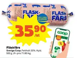 Stora Coop Fläskfärs erbjuda