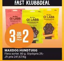 ÖoB MAXDOG HUNDTUGG erbjuda