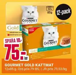 ÖoB GOURMET GOLD KATTMAT erbjuda