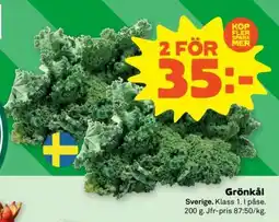 Stora Coop GRÖNKÅL erbjuda