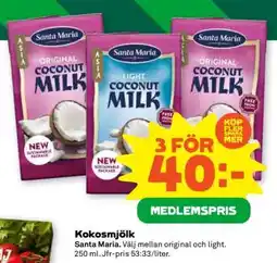 Stora Coop Kokosmjölk erbjuda