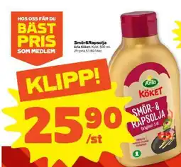 Stora Coop Smör- & rapsolja erbjuda
