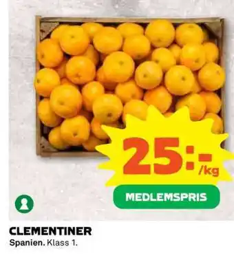 Coop Clementiner erbjuda