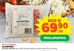 Coop John's Blandfärs erbjuda
