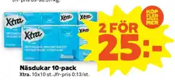 Stora Coop Näsdukar 10-pack erbjuda