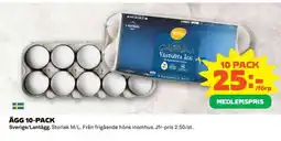 Coop Ägg 10-pack erbjuda