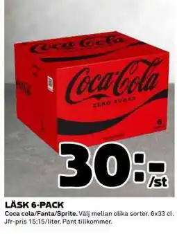 Coop LÄSK 6-PACK erbjuda