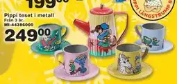 Lekextra Pippi teset i metall, SEK 249 erbjuda