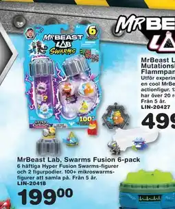Lekextra MrBeast Lab, Swarms Fusion 6-pack, SEK 199 erbjuda