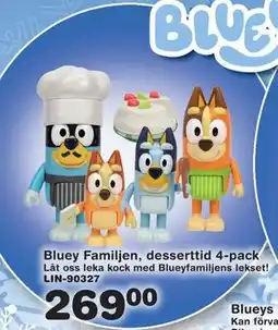 Lekextra Bluey Familjen, desserttid 4-pack, SEK 269 erbjuda