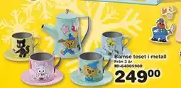 Lekextra Bamse teset i metall, SEK 249 erbjuda