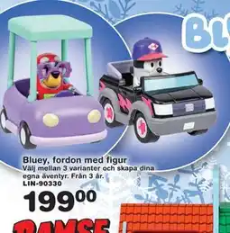 Lekextra Bluey, fordon med figur, SEK 199 erbjuda