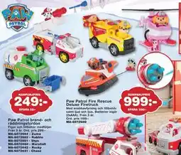 Lekextra Paw Patrol brand- och räddningsfordon, SEK 249 erbjuda