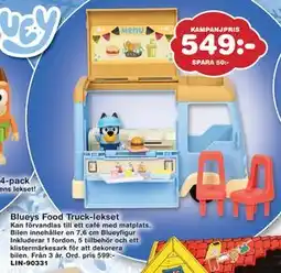 Lekextra Blueys Food Truck-lekset, SEK 549 erbjuda