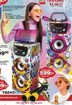 Lekextra Karaoke, SEK 599 erbjuda