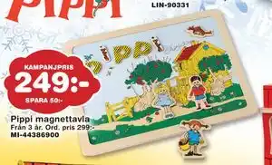 Lekextra Pippi magnettavla, SEK 249 erbjuda