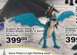 Lekextra Dragons Movie Viking & Dragon-Deadly Nadder & Astrid, SEK 399 erbjuda