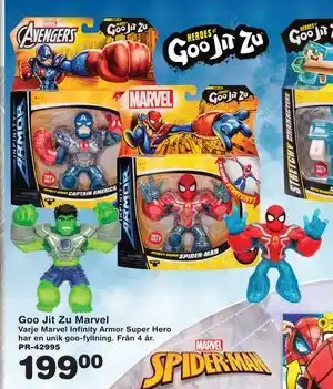 Lekextra Goo Jit Zu Marvel, SEK 199 erbjuda