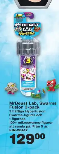Lekextra MrBeast Lab, Swarms Fusion 3-pack, SEK 129 erbjuda