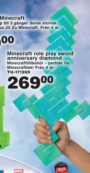 Lekextra Minecraft role play sword anniversary diamond, SEK 269 erbjuda