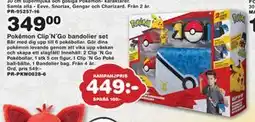 Lekextra Pokémon Clip´N´Go bandolier set, SEK 449 erbjuda