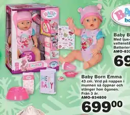 Lekextra Baby Born Emma, SEK 699 erbjuda