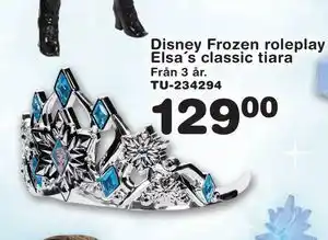 Lekextra Disney Frozen roleplay Elsa´s classic tiara, SEK 129 erbjuda