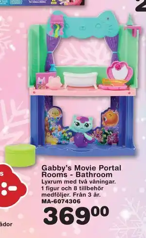 Lekextra Gabby’s Movie Portal Rooms - Bathroom, SEK 369 erbjuda