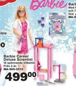 Lekextra Barbie Career Deluxe Scientist, SEK 499 erbjuda